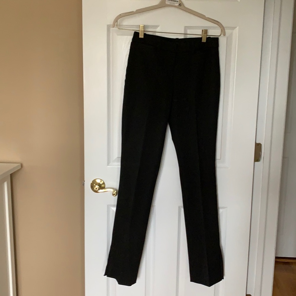 White House Black Market Slim Leg Black Pants
